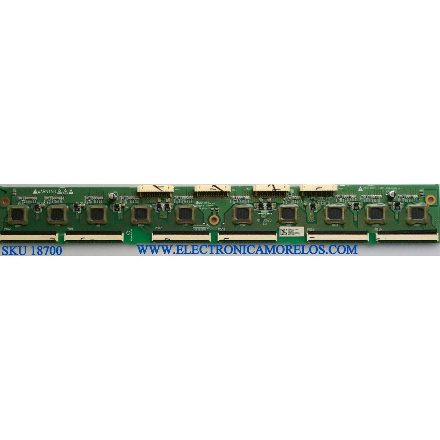 BUFFER / LG EBR61477202 / EAX60893801 / PANEL PDP42G20024 / MODELOS 42PQ10-UB / 42PQ30-UA	